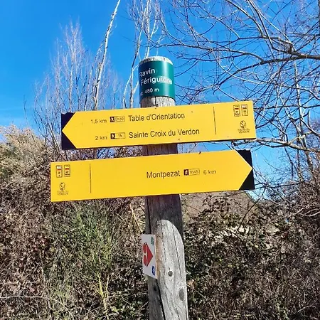 Cosy A Sainte-croix-du-verdon 44 M² Vue Apartment Sainte-Croix-de-Verdon